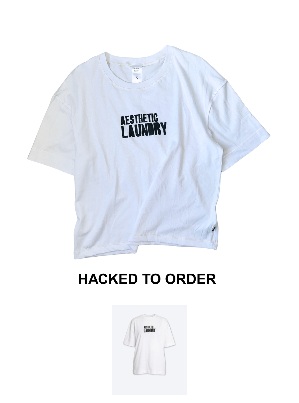 HH - Logo Tee - White (£20-£30) (S)