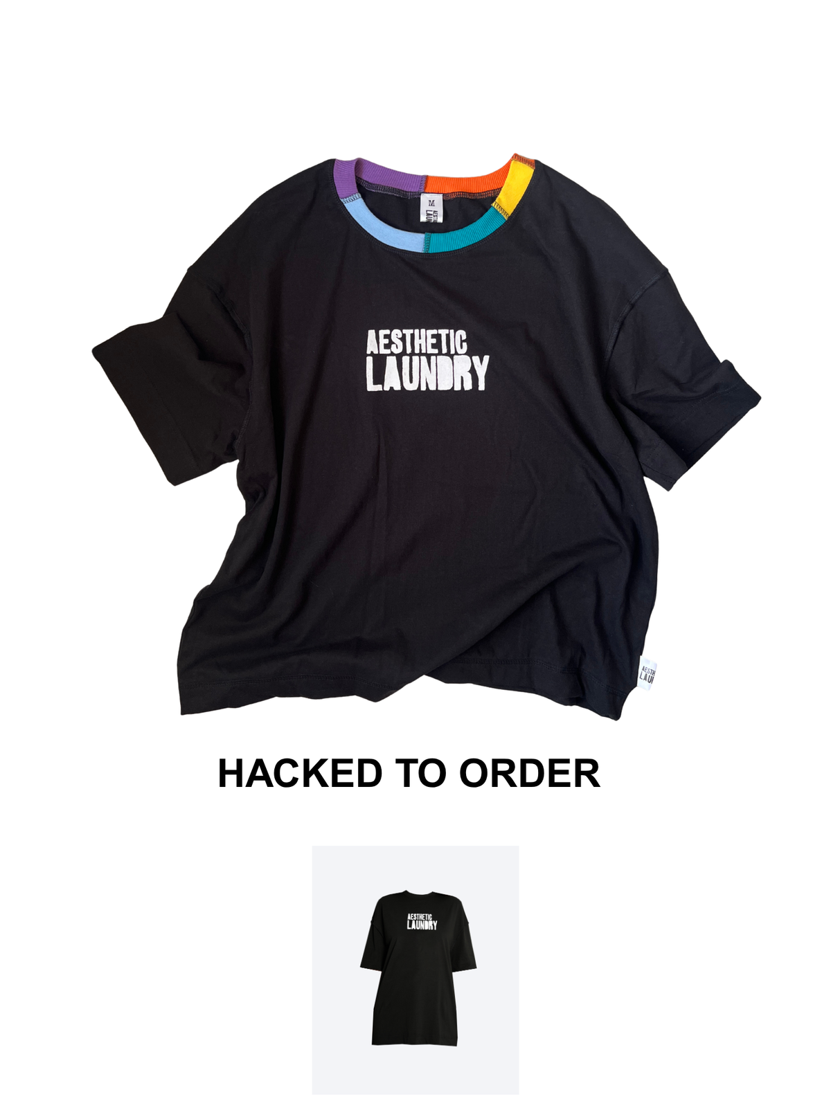 HH - Logo Tee - Black  (£20-£30) (L)