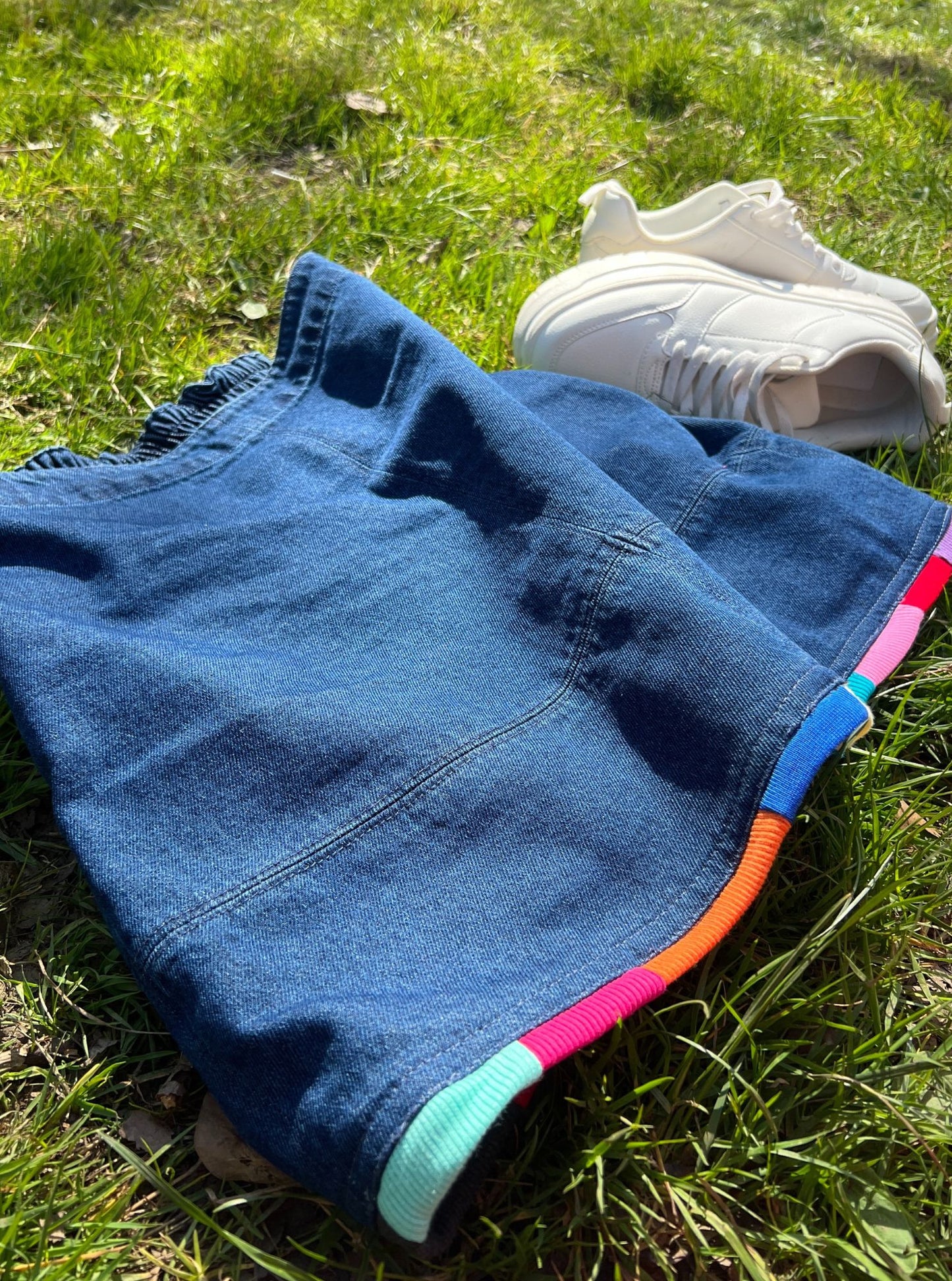 HH - Denim Skirt - Blue (£30-£45) (XXL)