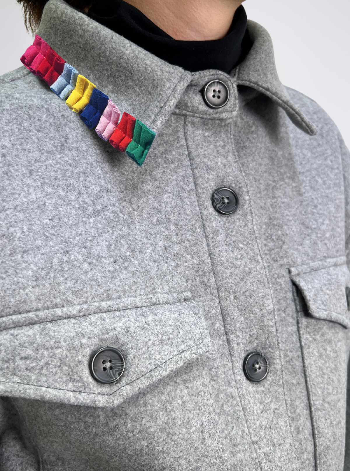 HH Harper Shacket - Grey (£30-£70) (S)