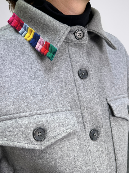 HH Harper Shacket - Grey (£30-£70) (S)