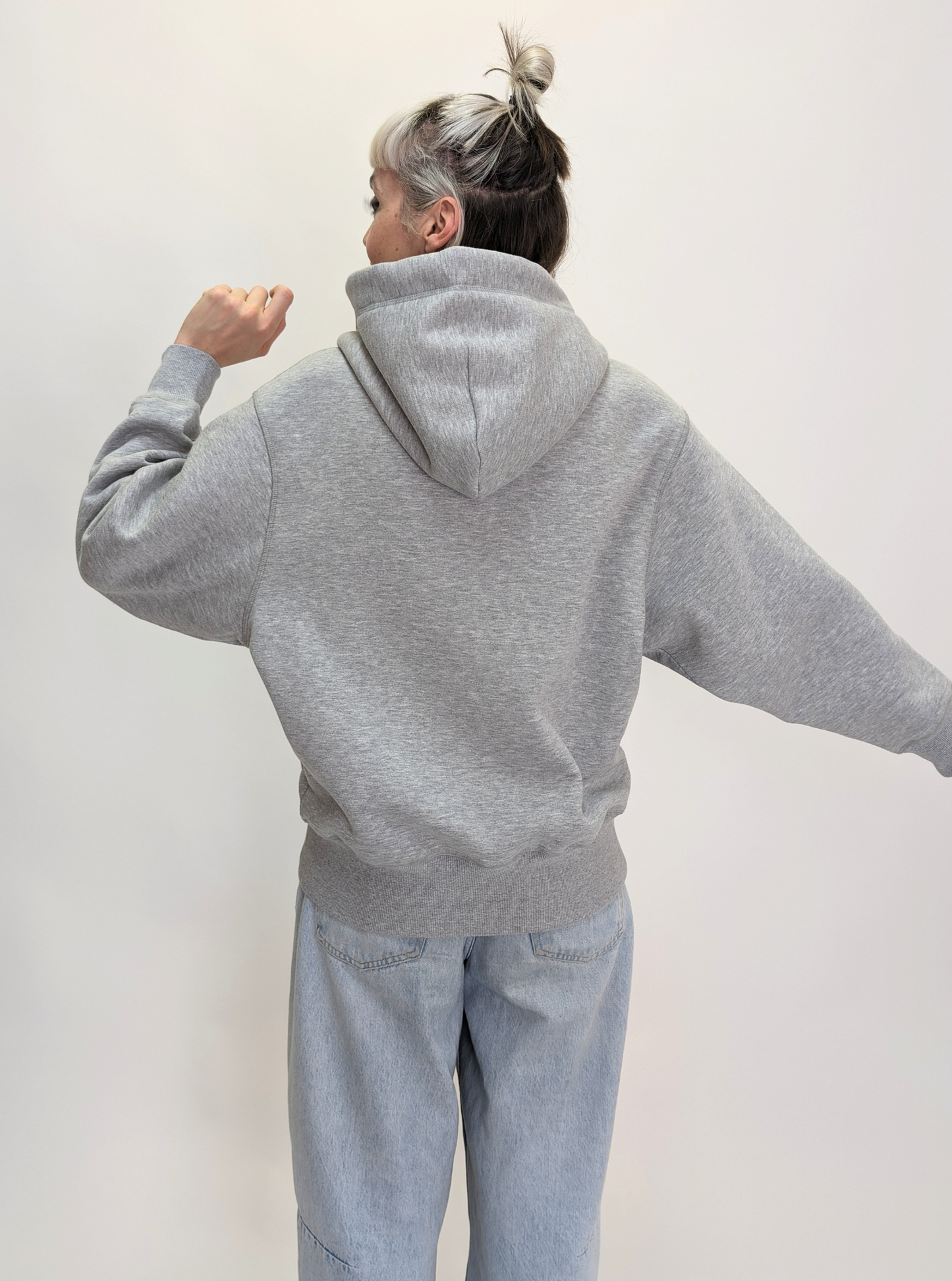HH - Batwing Heidi Hoodie - Grey Marl  (£45-£55) (M)