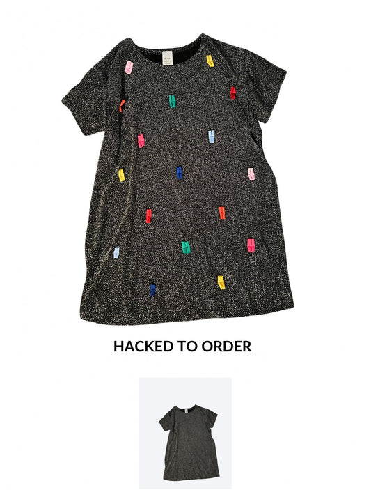 HH - Confetti Sparkly Mini Dress (£50-60) (L)