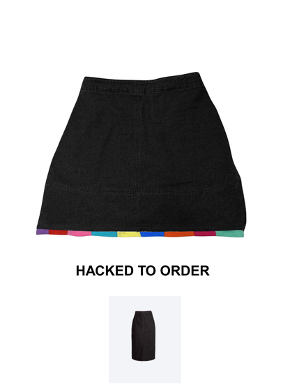 HH - Denim Skirt - Black (£30-£45) (M)
