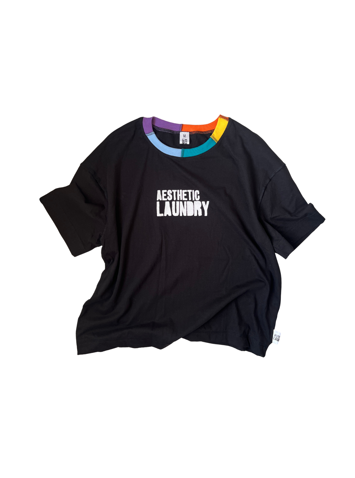 RTW - Boxy Serge Logo Tee - Black (M)