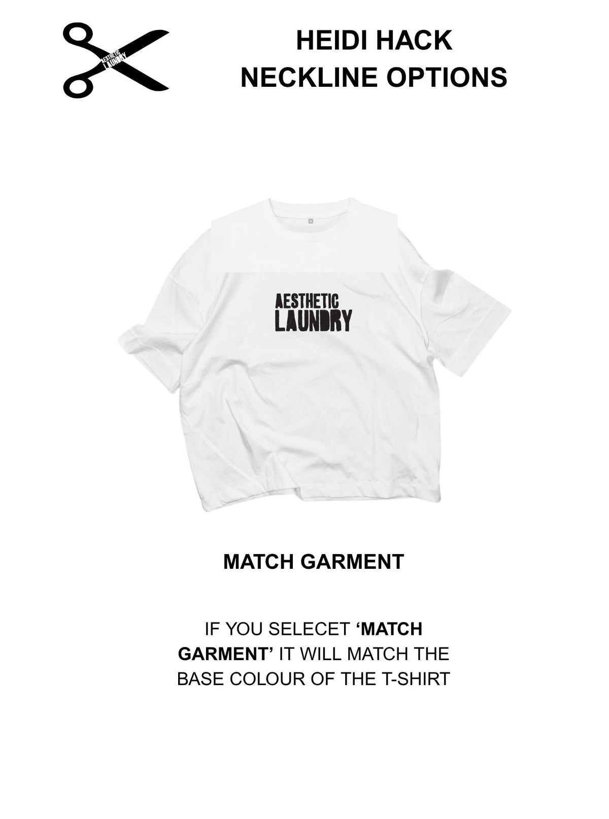 HH - Logo Tee - White  (£20-£30) (L)