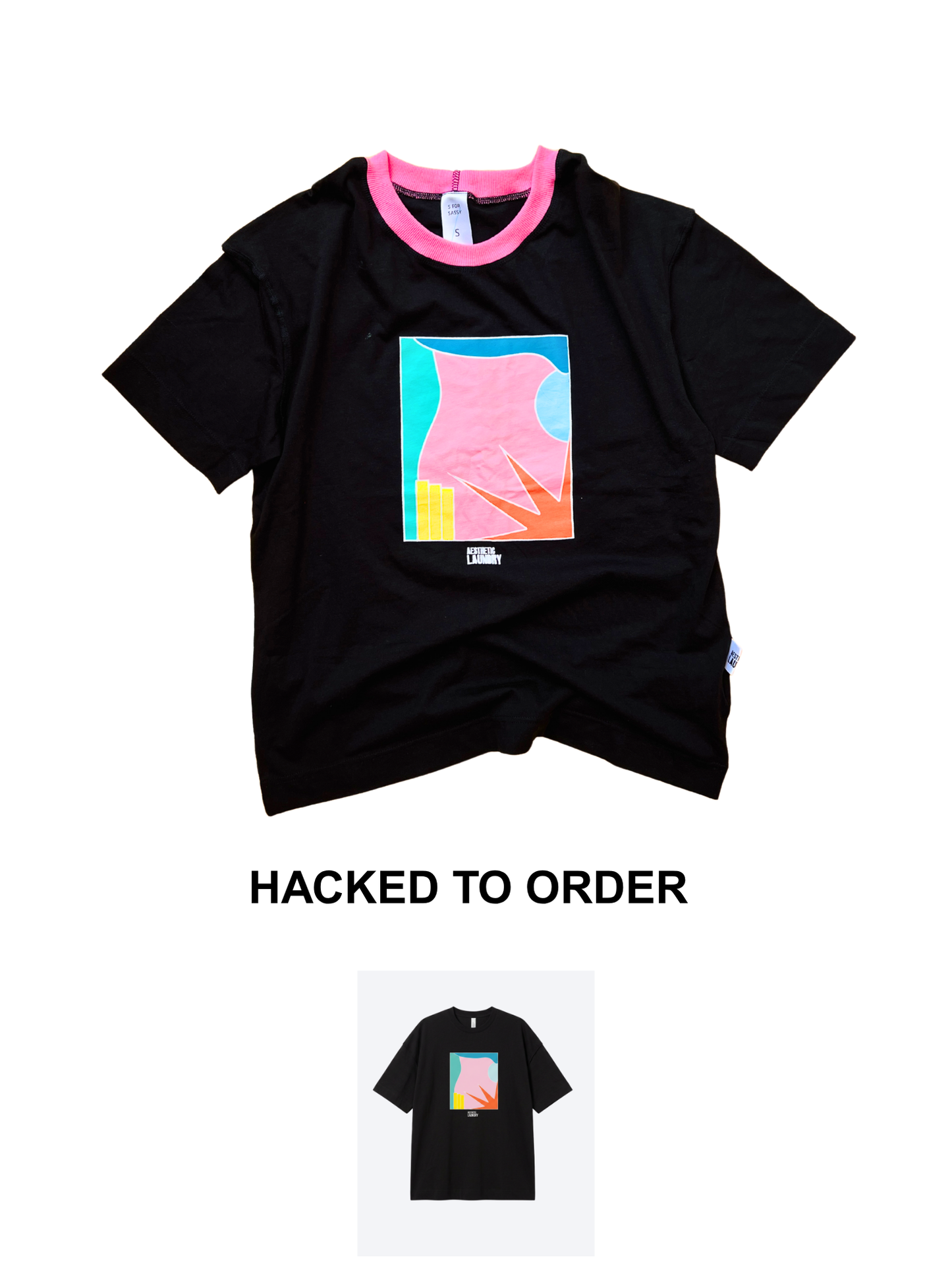 HH - CREATE Tee - Black  (£20-£30) (L)