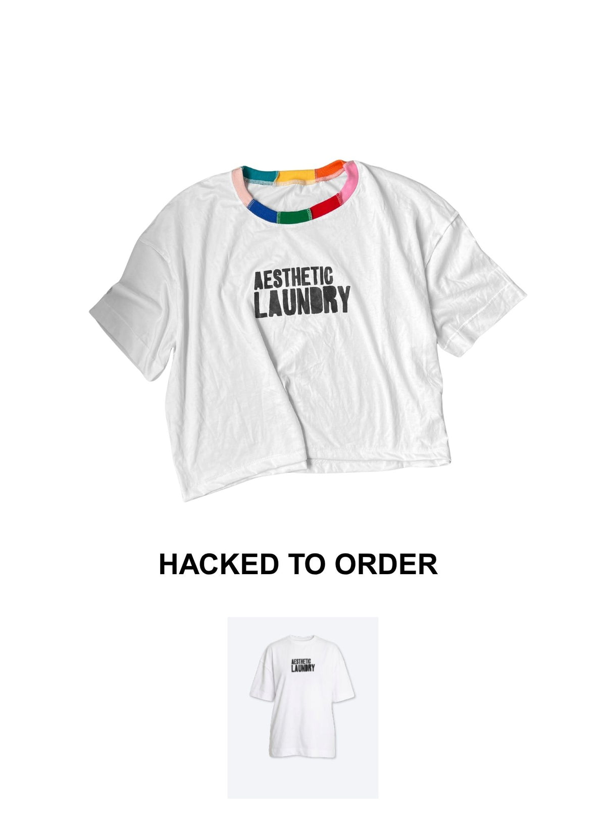 HH - Logo Tee - White  (£20-£30) (S)