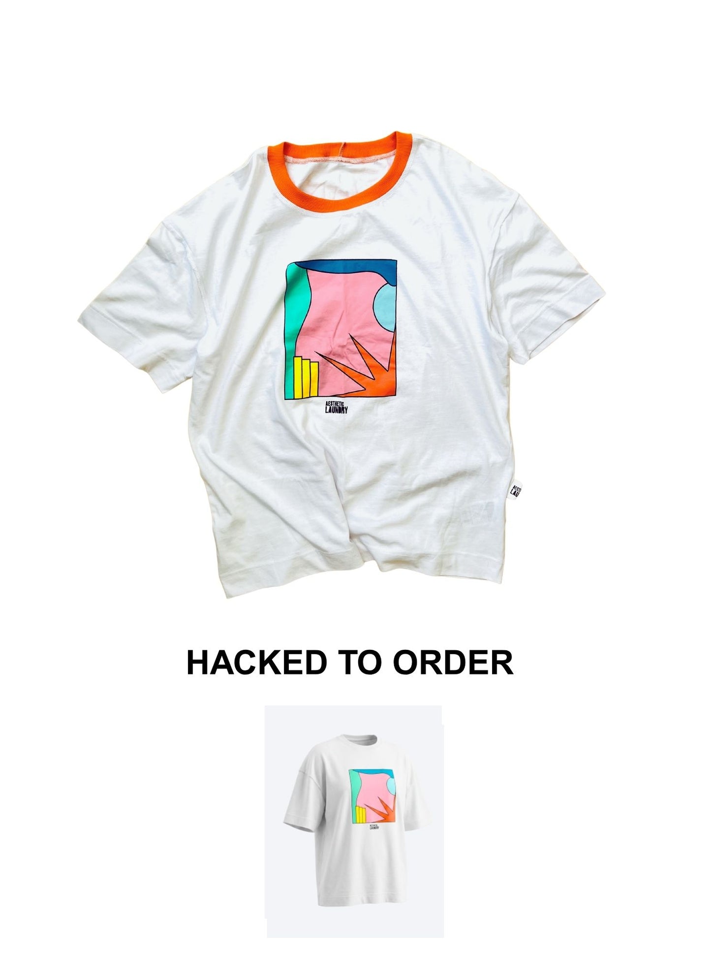 HH - CREATE Tee - White  (£20-£30) (M)