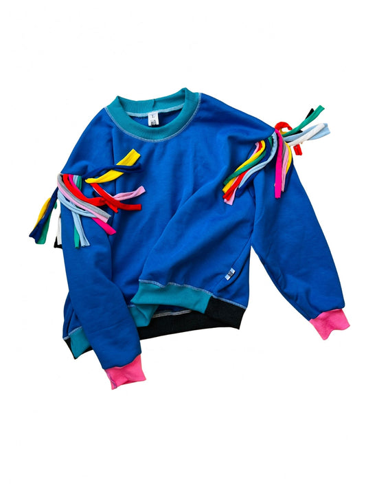 MTO - Blue CREATE Boxy Whitney Jumper