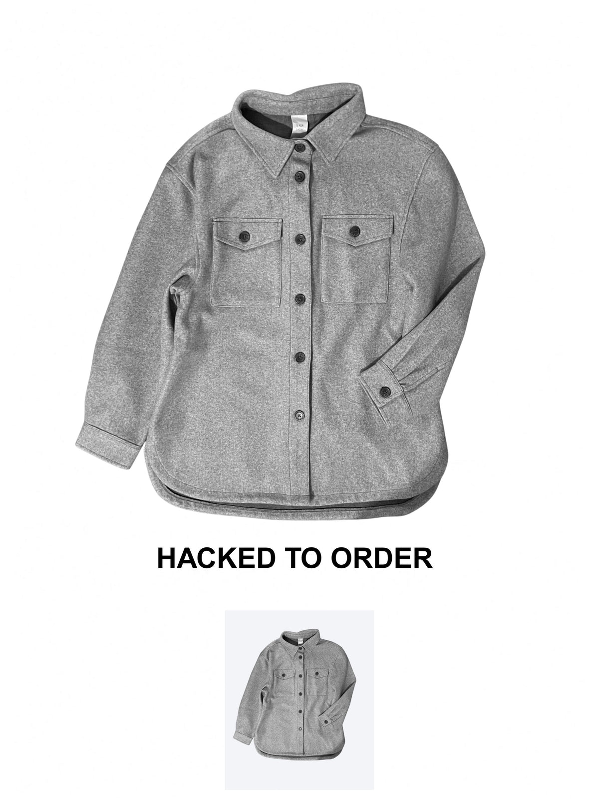 HH Harper Shacket - Grey (£30-£70) (S)