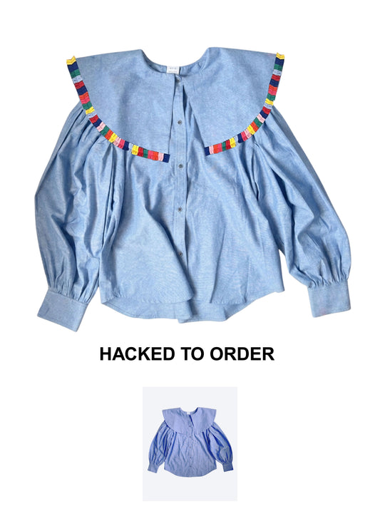 HH - Lizzie Shirt - Oxford Blue  (£25-£55) (L)