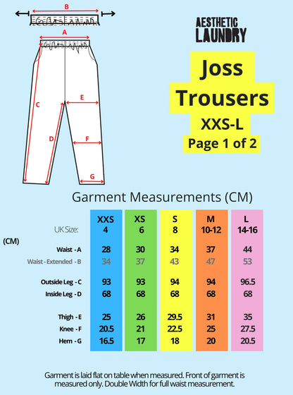 RTW - Joss Peg Trousers - Black (L)