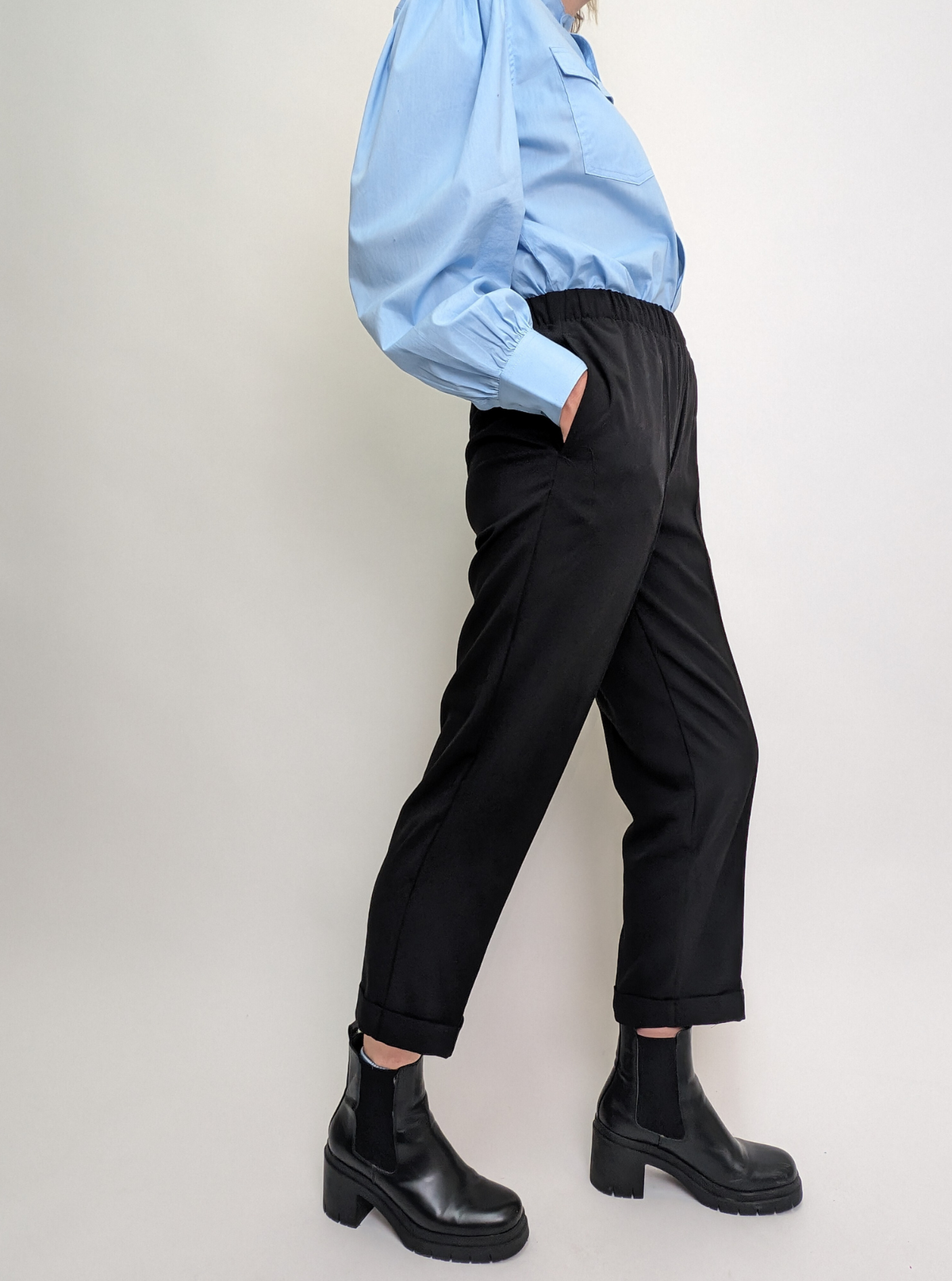 RTW - Joss Peg Trousers - Black (L)