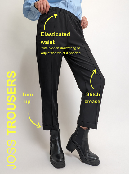 RTW - Joss Peg Trousers - Black (L)