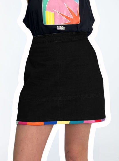 HH - Denim Skirt - Black (£30-£45) (M)