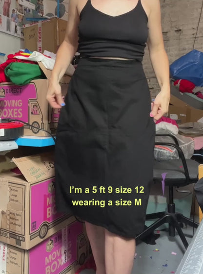HH - Denim Skirt - Black (£30-£45) (M)