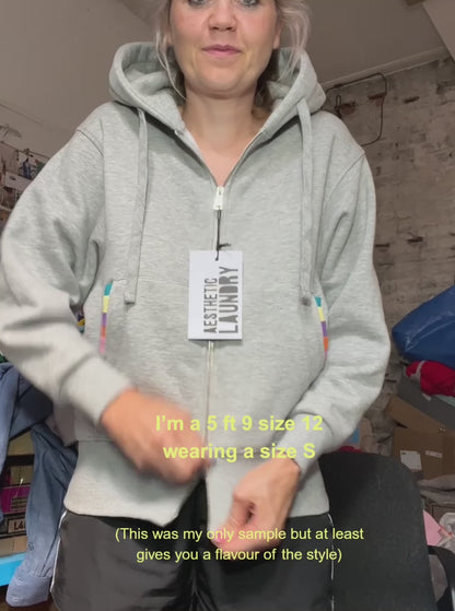 HH - Batwing Heidi Hoodie - Grey Marl  (£45-£55) (M)