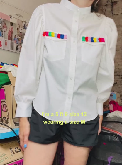 HH - Bella Shirt - White  (£25-£55) (S)
