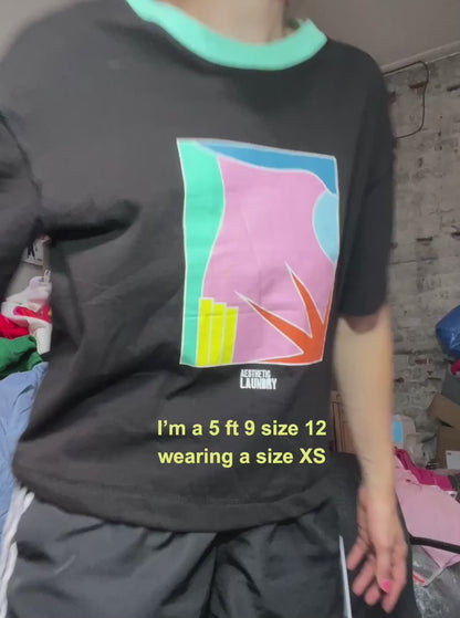 RTW Boxy Black CREATE Tee