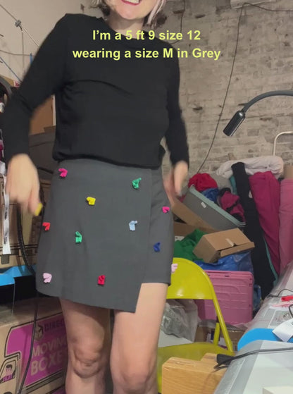 HH Megan Skirt - Grey (£20-£30)(5XL)