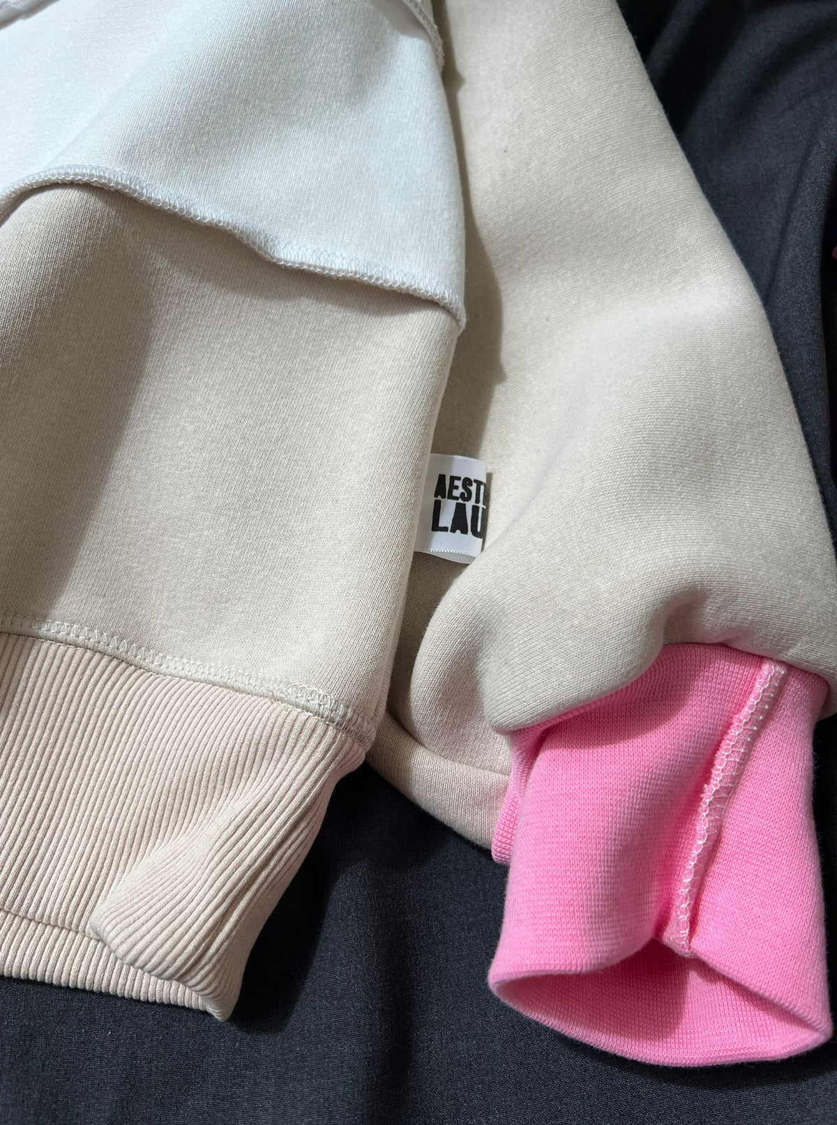 HH Dual Serge Jumper - Stone (£35-£45) (M)